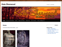 Tablet Screenshot of katesherwoodbooks.com